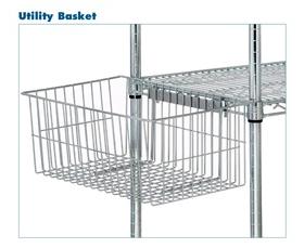 CHROME WIRE SHELVING UNIT ACCESSORIES